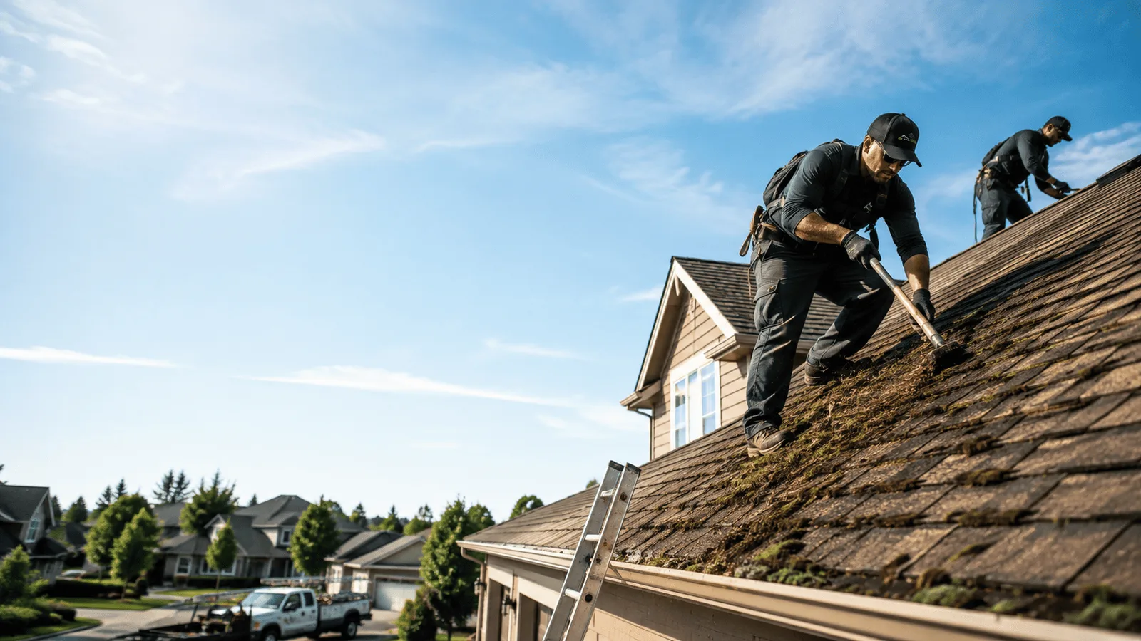 Roof Moss Removal in Bridgewater, CT near me
